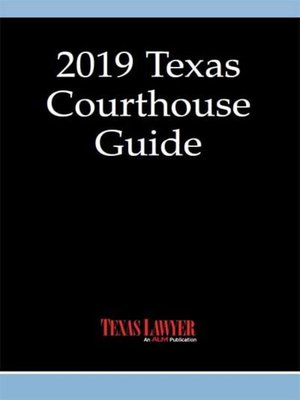 cover image of Texas Courthouse Guide